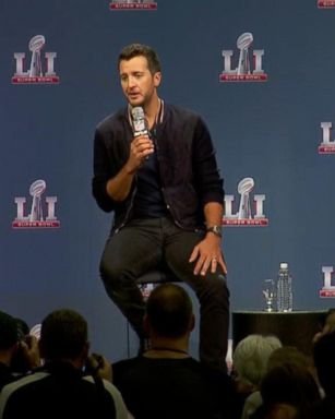 Country singer Luke Bryan has the coveted -- and much scrutinized -- privilege of singing "The Star Spangled Banner" at the Super Bowl this Sunday.