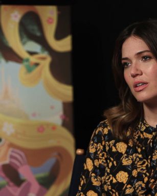 VIDEO: Mandy Moore talks Rapunzel's hair 