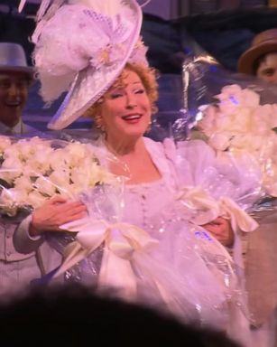 VIDEO: The actress won a Tony Award this year for her performance in the title role of Dolly Gallagher Levi in the revival production that opened April 20.