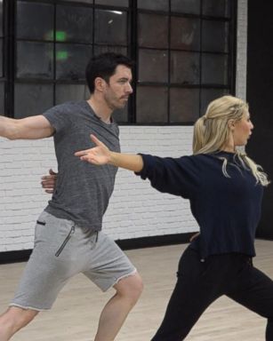 VIDEO: Drew Scott and Emma Slater prep for 'Dancing With the Stars' 