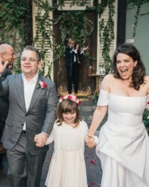 VIDEO: Congratulations to newlyweds Patton Oswalt and Meredith Salenger. The two wed Saturday, the actor announced on Twitter.