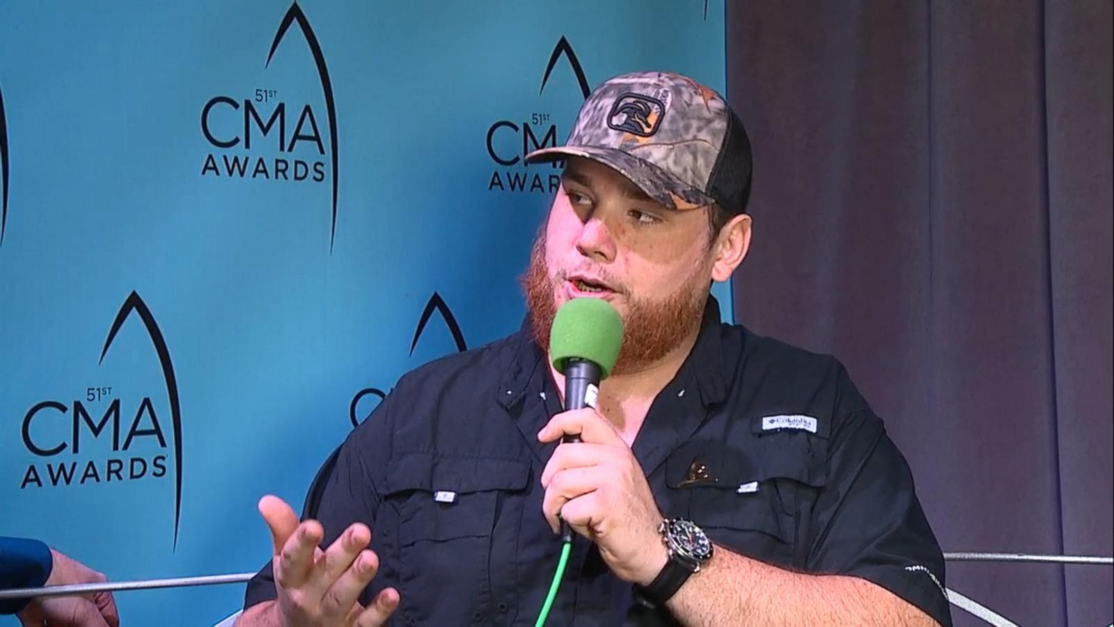 CMA Awards Luke Combs Good Morning America