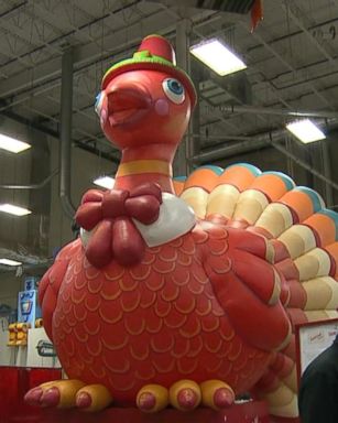 VIDEO: Macy's Thanksgiving Parade float unveiling