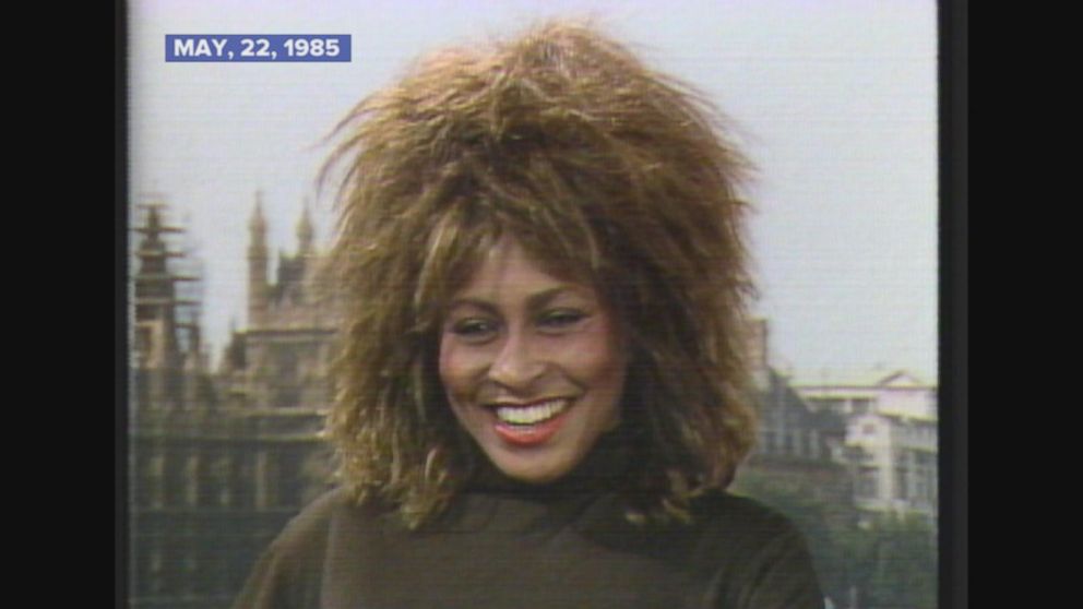 May 22 1985 Tina Turner On How She Styles Her Hair Video Abc News.