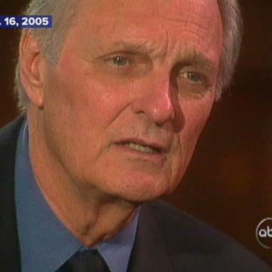 Alda said he would study his mother's eyes to see if she was having a schizophrenic episode, and over time, he said, he learned to focus well on actors playing opposite him.