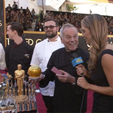 VIDEO: Wolfgang Puck shows off special Oscars treats