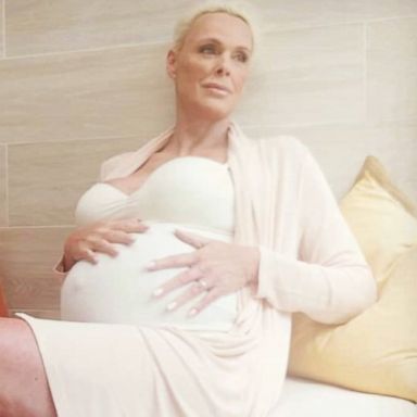 VIDEO: Danish actress Brigitte Nielsen is expecting a baby, she announced Wednesday.