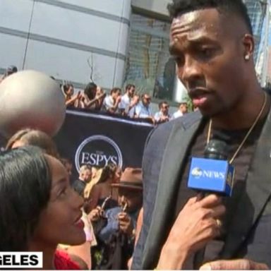 VIDEO: On the ESPYs red carpet with Dwight Howard