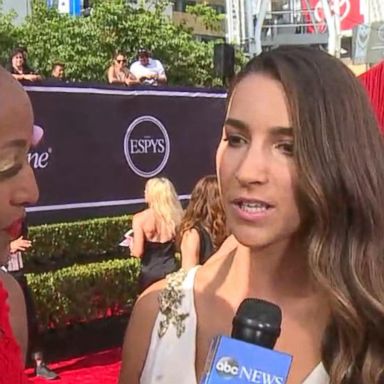 VIDEO: On the ESPYs red carpet