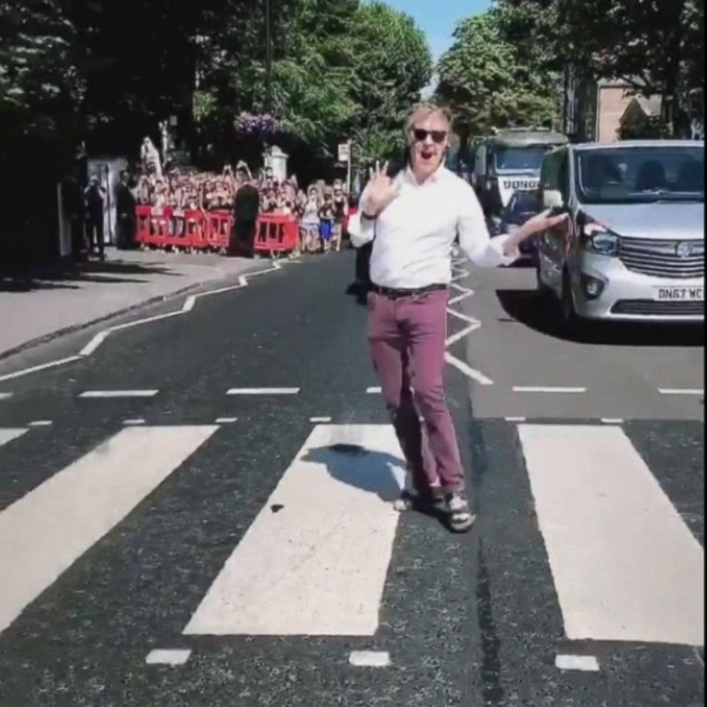 Green Bay celebrates Paul McCartney on Abbey Road