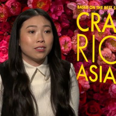 VIDEO: For the stars of the upcoming romantic comedy "Crazy Rich Asians," working on the film was more than just a job -- it was an opportunity to make history.