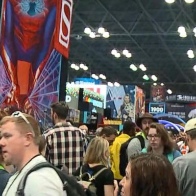 VIDEO: Superfans turn out for first day of Comic Con in New York