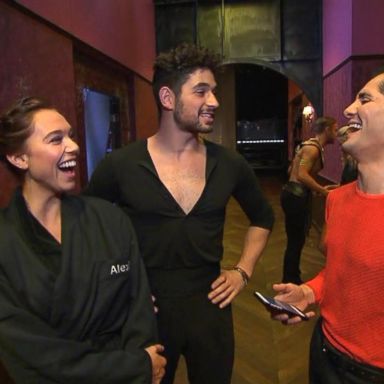 VIDEO: Backstage at 'Dancing with the Stars'