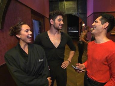 WATCH: Backstage at 'Dancing with the Stars'