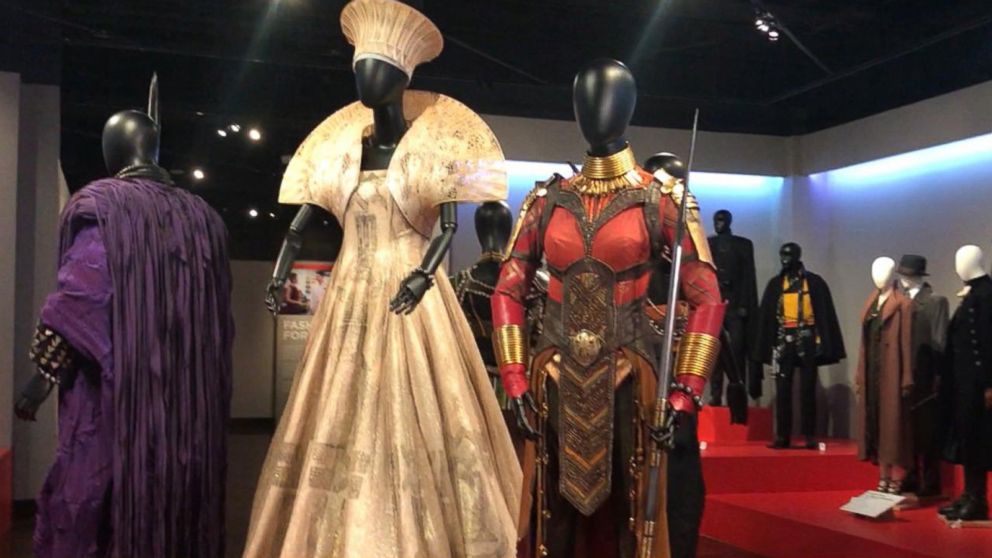 Oscars behind the scenes: 'Black Panther' costumes.