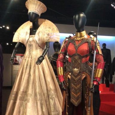VIDEO: Oscars behind the scenes: 'Black Panther' costumes 