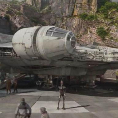 VIDEO: A sneak peek at Disney's new Star Wars theme park set to open summer 2019