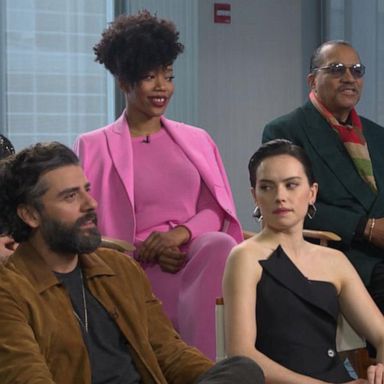 VIDEO: One-on-one with the cast of 'Star Wars: The Rise of Skywalker'