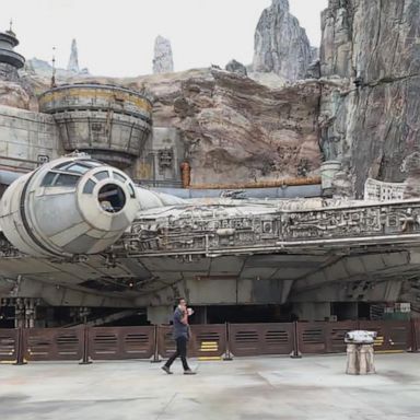 VIDEO: New 'Star Wars' theme park transports fans to a galaxy far, far away