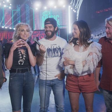 VIDEO: Thomas Rhett and Little Big Town talk CMT Music Awards