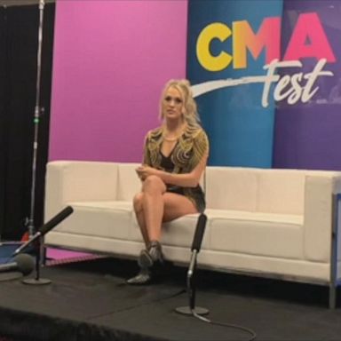 VIDEO: Carrie Underwood on taking her new baby on tour