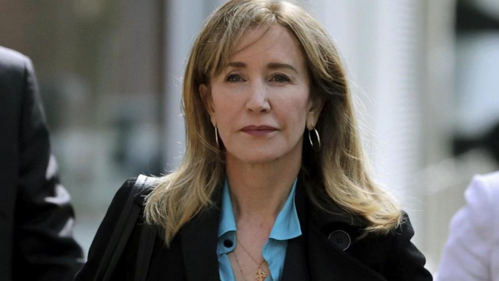 Felicity Huffman released from prison after stint for college admissions  scandal - ABC News