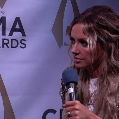 VIDEO: Carly Pearce on CMA nod, female-centric show, walking red carpet with new husband