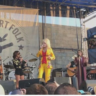 VIDEO: Behind Dolly Parton’s surprise performance of ‘Jolene’ with the Highwomen