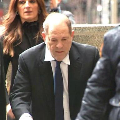 Weinstein has pleaded not guilty to raping a woman in a hotel room in 2013 and committing a forcible sex act on a second woman in 2006.