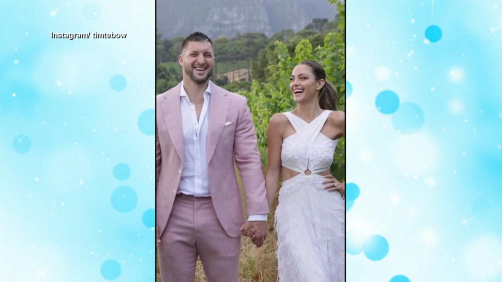 Tim Tebow Marries Fiancée Demi-Leigh in Stunning Ceremony