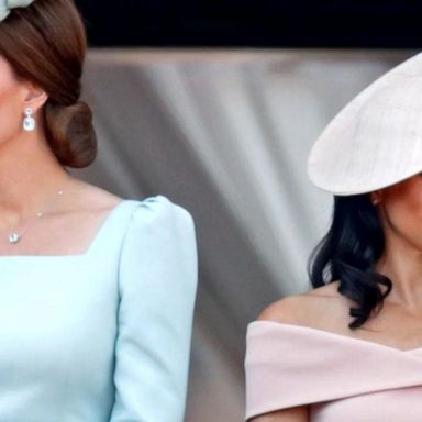 VIDEO: How tabloids covered Meghan Markle and Kate Middleton differently