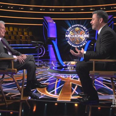 VIDEO: Jimmy Kimmel, Regis Philbin on new ‘Who Wants to be a Millionaire’ set: Part 4