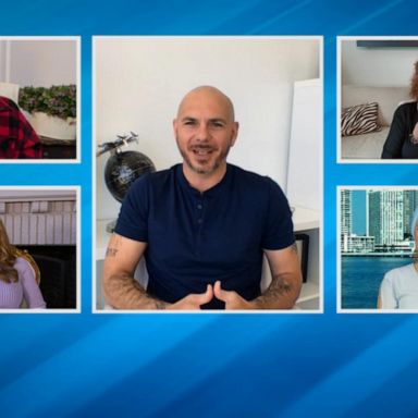 VIDEO: How Pitbull is helping the fight against COVID-19