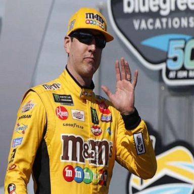 VIDEO: NASCAR driver Kyle Busch takes the wheel in new Mario Kart augmented reality game