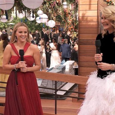 VIDEO: Reese Witherspoon, Laura Dern speak on excitement to be at the Oscars