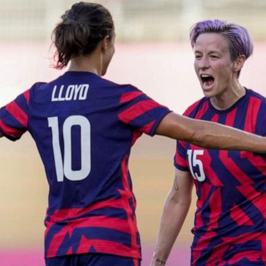 VIDEO: US women’s soccer team beats Australia to win Olympic bronze in Tokyo