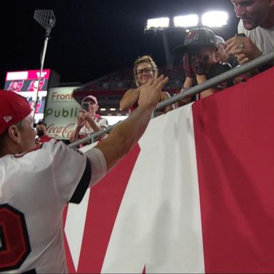 VIDEO: Tom Brady gives boy who beat brain cancer his hat