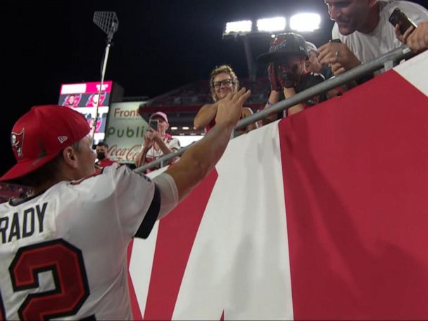 VIDEO: Tom Brady Gives Young Fan His Hat, Brings Him to Tears