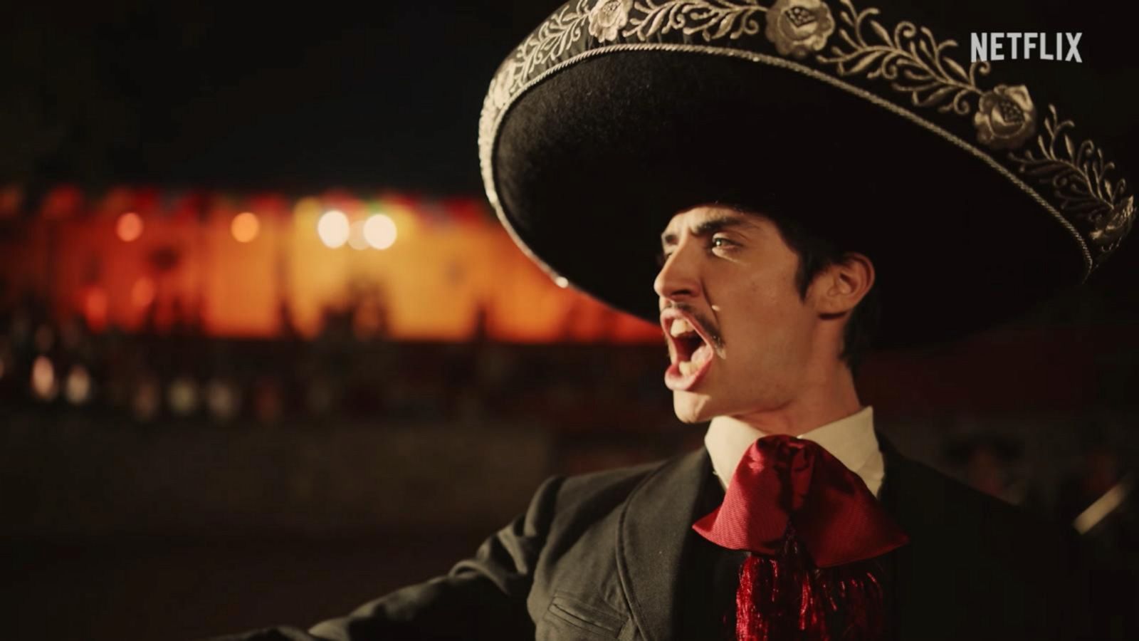 STANDING HERE, I REALIZE but in HD and Extended to about 1 hour (also with  the Mariachi Skin) 