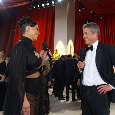 VIDEO: The Tea: Trips, falls and Hugh Grant’s lack of enthusiasm at the 95th Oscars