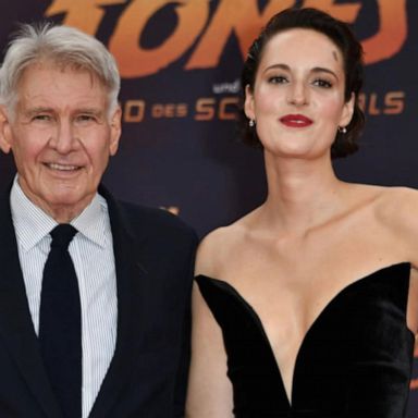 VIDEO: Phoebe Waller-Bridge talks pranking Harrison Ford on 'Indiana Jones' set