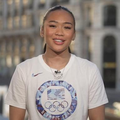 VIDEO: Suni Lee on her history-making run at the 2024 Olympics