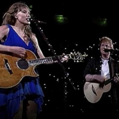 VIDEO: Ed Sheeran joins Taylor Swift onstage at Wembley Stadium