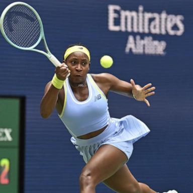 VIDEO: Coco Gauff's comeback victory keeps Grand Slam title defense alive