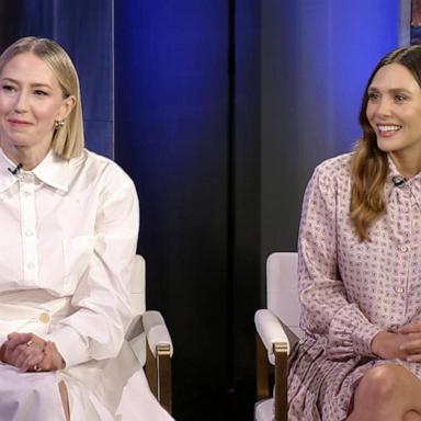 VIDEO: Elizabeth Olsen, Carrie Coon on having creative control over new film