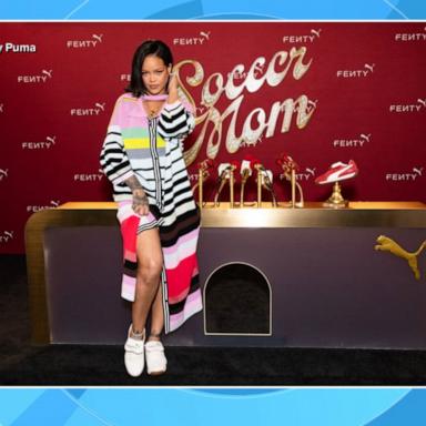 VIDEO: Rihanna embraces soccer mom aesthetic