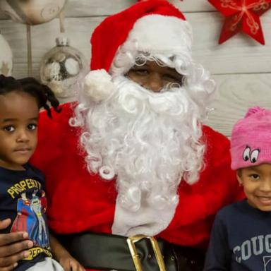 VIDEO: Santa Jerry spreads holiday cheer