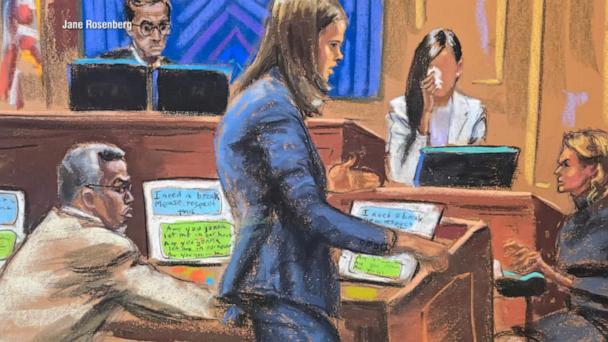 Defense highlights affection in 'Jane's' relationship with Sean Combs