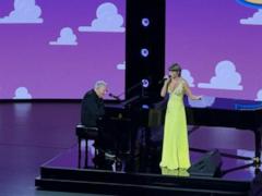 Taylor Swift joins Tom Hanks and more at ‘Toy Story 5’ premiere