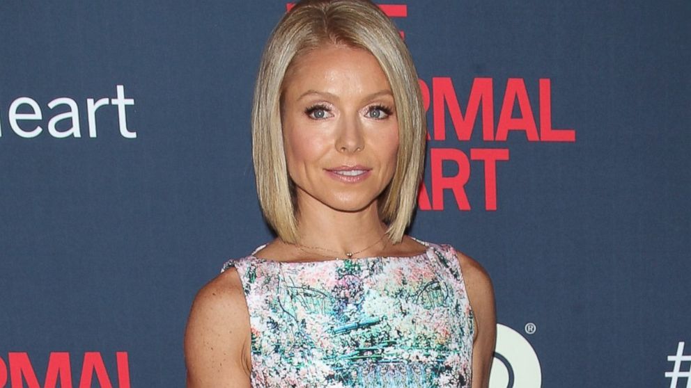 Kelly Ripa attends "The Normal Heart" New York Screening at Ziegfeld Theater, May 12, 2014, in New York City.